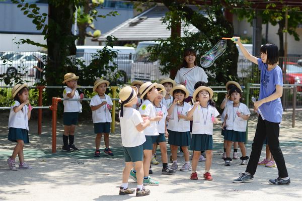 1日幼稚園の先生！三好文化幼稚園(1日目) « 名古屋文化学園保育専門学校